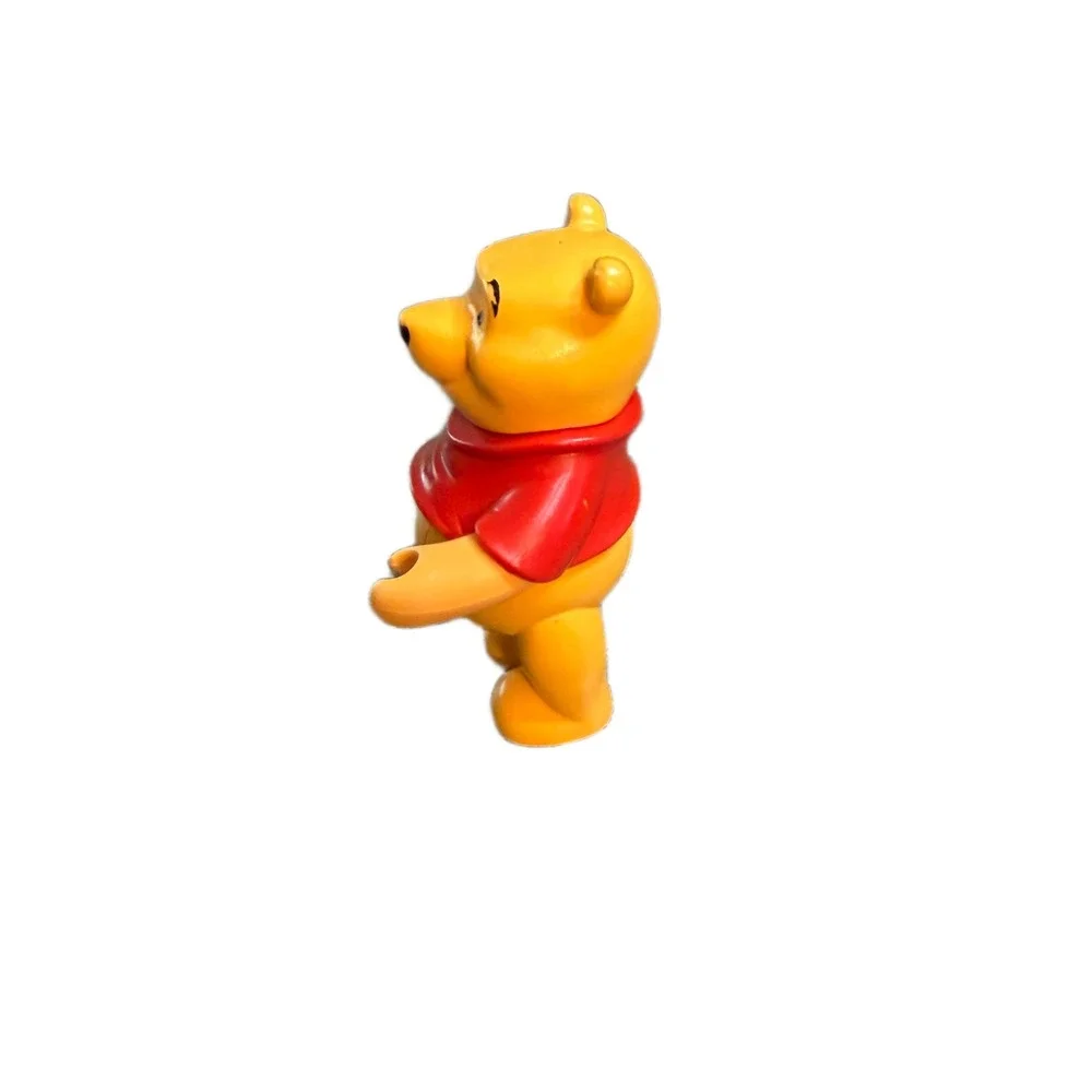 LEGO Duplo Winnie the Pooh Figure Disney Yellow Bear Red Shirt Posable 3 Inch